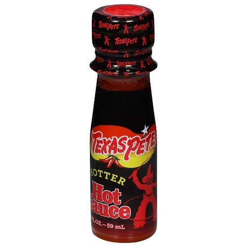 Texas Pete Hotter Hot Sauce, 2 Fluid Ounce, 50 Per Case